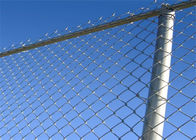 cadena a prueba de herrumbre Mesh Fencing de 3.0m m Diamond Wire Mesh Fence Cyclone